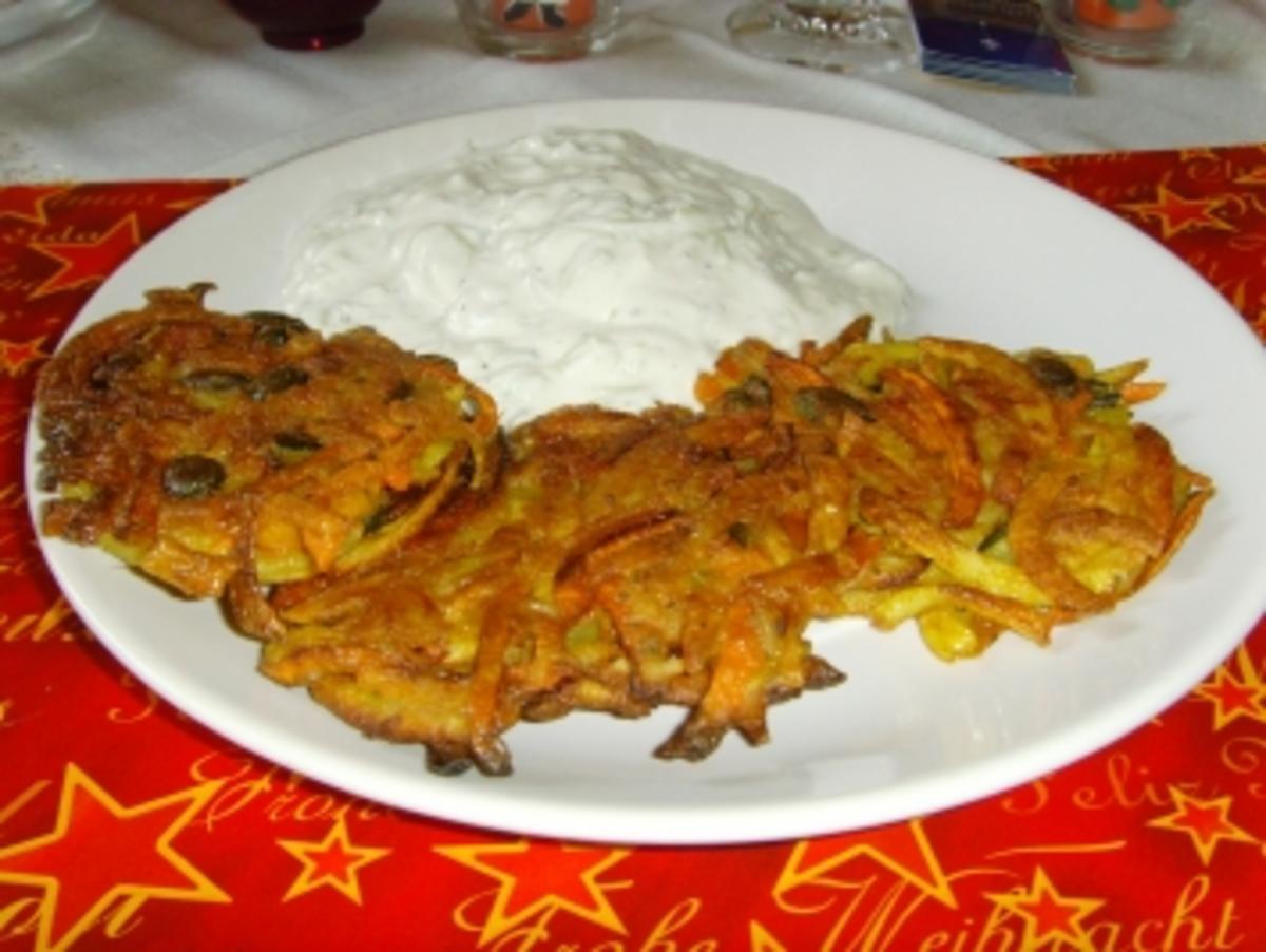 Möhren / Kartoffelpuffer mit Ingwer und Kürbiskerne... - Rezept
Gesendet von bellaluna