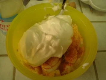 Eiersoße zum Fleischfondue - Rezept