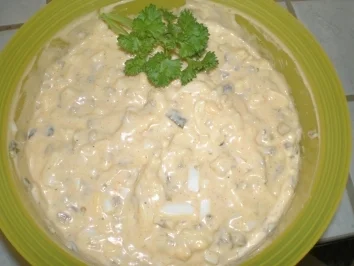 Eiersoße zum Fleischfondue - Rezept