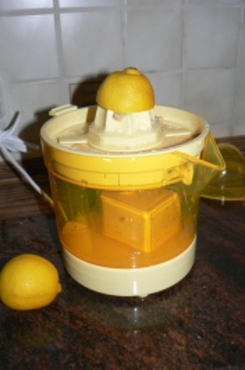 Zitronenheißgetränk - Rezept