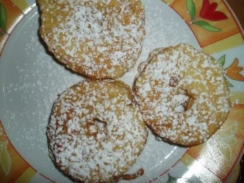 Bachane Apfelradl - Rezept