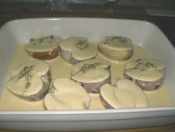 Bratapfelauflauf mit Marzipanguß - Rezept - Bild Nr. 3