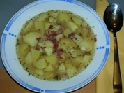 Erdäpfelsuppe - Rezept