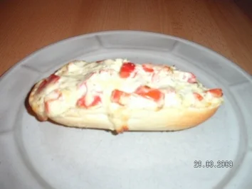 Paprika- Schmand- Brötchen - Rezept