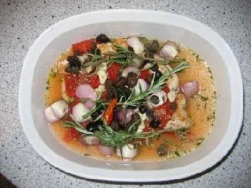 Rezept: Hähnchenbrust, iltalienisch Hähnchenbrust, iltalienisch - Rezept