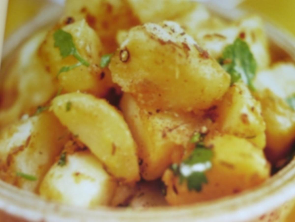 Bratkartoffeln Maharadscha - Rezept