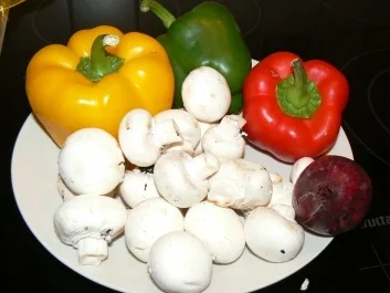 Gyros-Schweinegeschnetzeltes nach Kräuterhexen-Art - Rezept