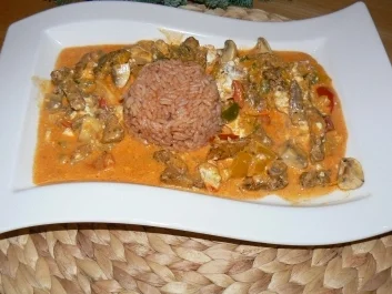 Gyros-Schweinegeschnetzeltes nach Kräuterhexen-Art - Rezept