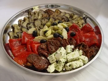 Rezept: Kalte Platten : Anti - Pasti - Platte Kalte Platten : Anti - Pasti - Platte - Rezept