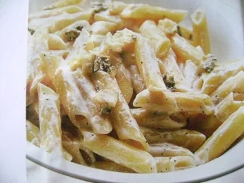 Penne mit Gorgonzola - Rezept