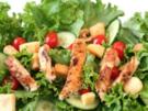 Salatteller mit Hähnchenbrust - Rezept