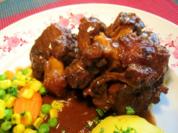 Ochsenschwanz geschmort - Rezept