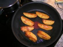 Putenmedaillons mit Balsamico-Gemüse und Bratkartoffeln - Rezept