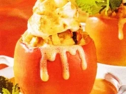 Bratapfel mit Baiserhaube - Rezept