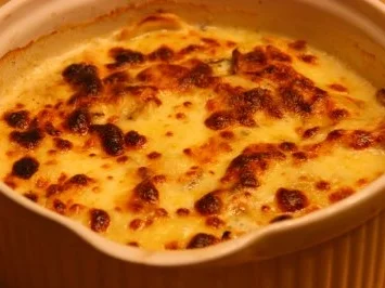 Italienisches Kartoffel-Gratin mit Steinpilz-Sahne - Rezept