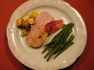 Schweinerücken glasiert - Rezept