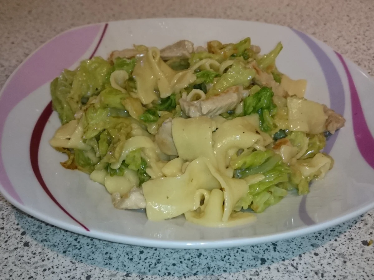 Wirsing-Nudel-Pfanne - Rezept - Bild Nr. 2