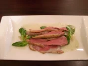 Entenbrust an Birnen-Gorgonzolasoße - Rezept