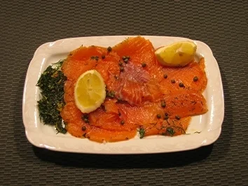gebeizter Lachs - Rezept
