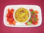 Spargel-Quark-Soufflee mit Erdbeeren - Rezept