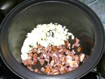 Rezept: Sauerkraut - Kassler - Topf Sauerkraut - Kassler - Topf - Rezept