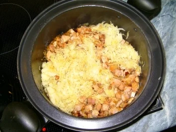 Rezept: Sauerkraut - Kassler - Topf Sauerkraut - Kassler - Topf - Rezept