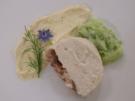 Räucheraal-Hecht-Terrine dazu Gurkensalat - Rezept