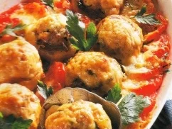 Rezept: Herzhaft gefüllte Champignons Herzhaft gefüllte Champignons - Rezept