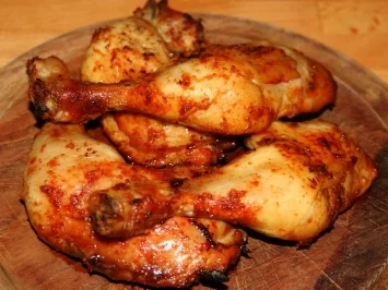 Rezept: Hähnchenkeulen alla Franja Hähnchenkeulen alla Franja - Rezept