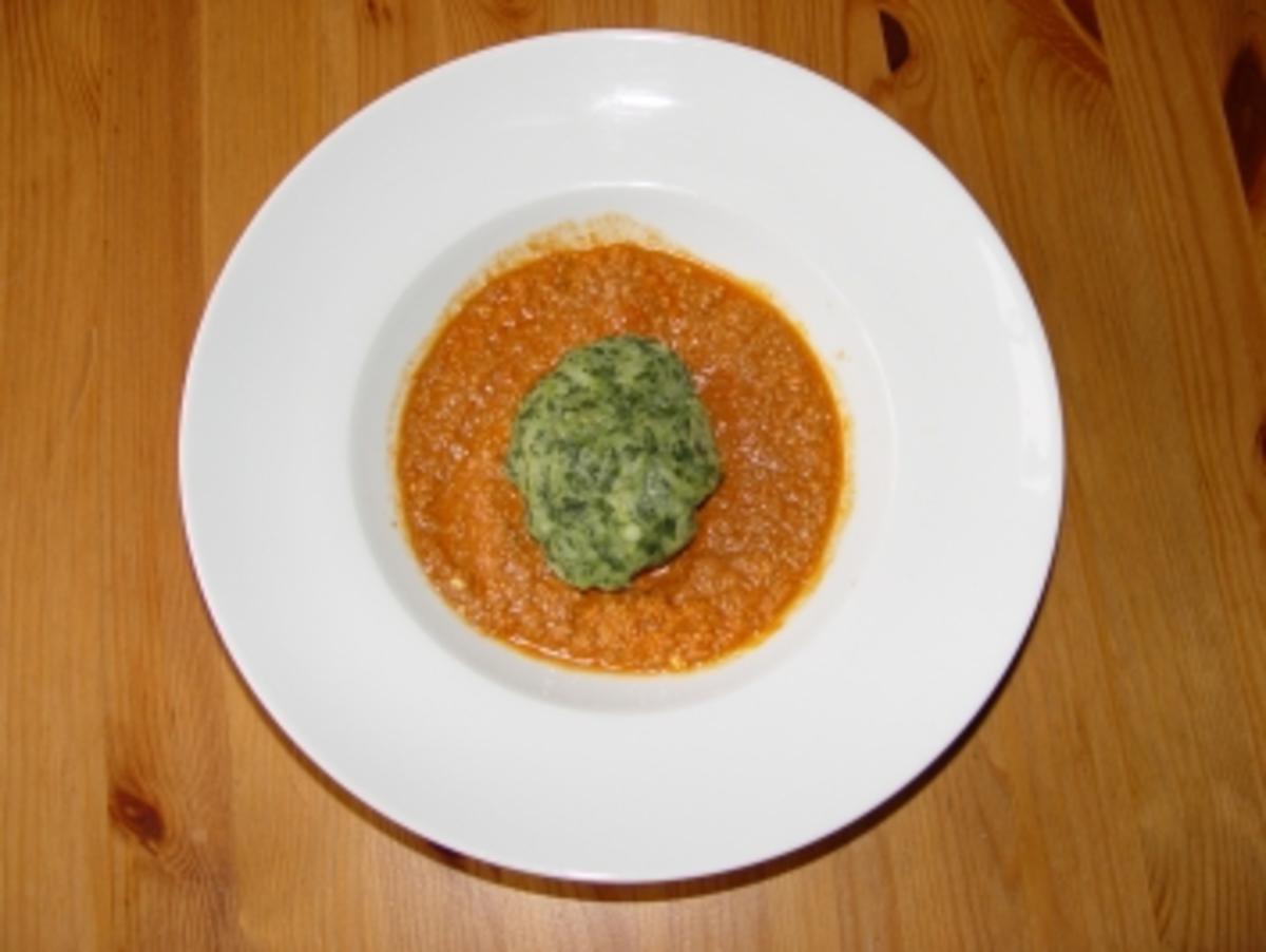 Gemüse - Gerichte ! Spinat - Parmesan - Knödel - Rezept