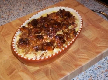 Weihnachtlicher Bratapfelauflauf - Rezept