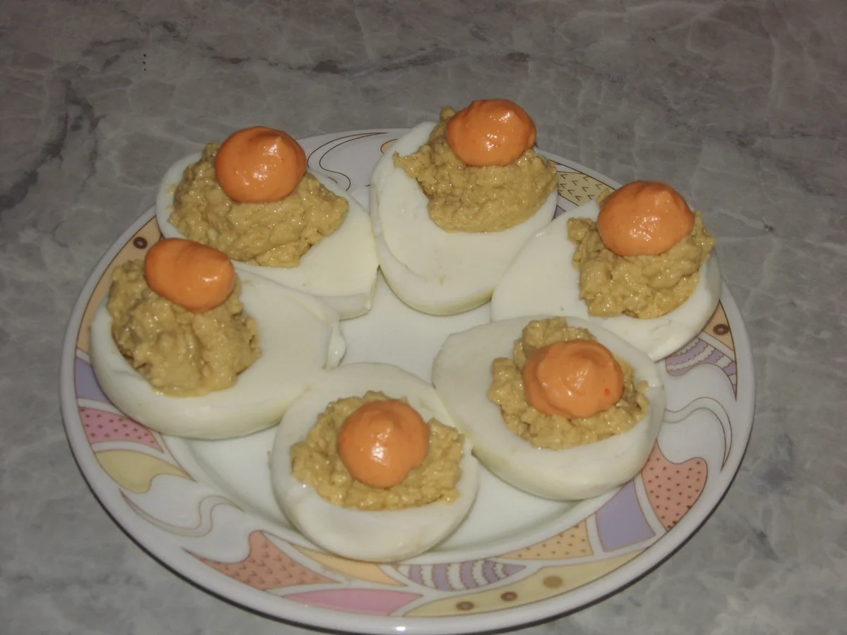 Gefüllte Eier - Rezept - Bild Nr. 2