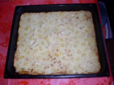 Ananas-Schmandkuchen vom Blech - Rezept