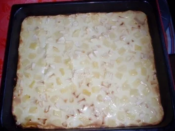 Rezept: Ananas-Schmandkuchen vom Blech Ananas-Schmandkuchen vom Blech - Rezept