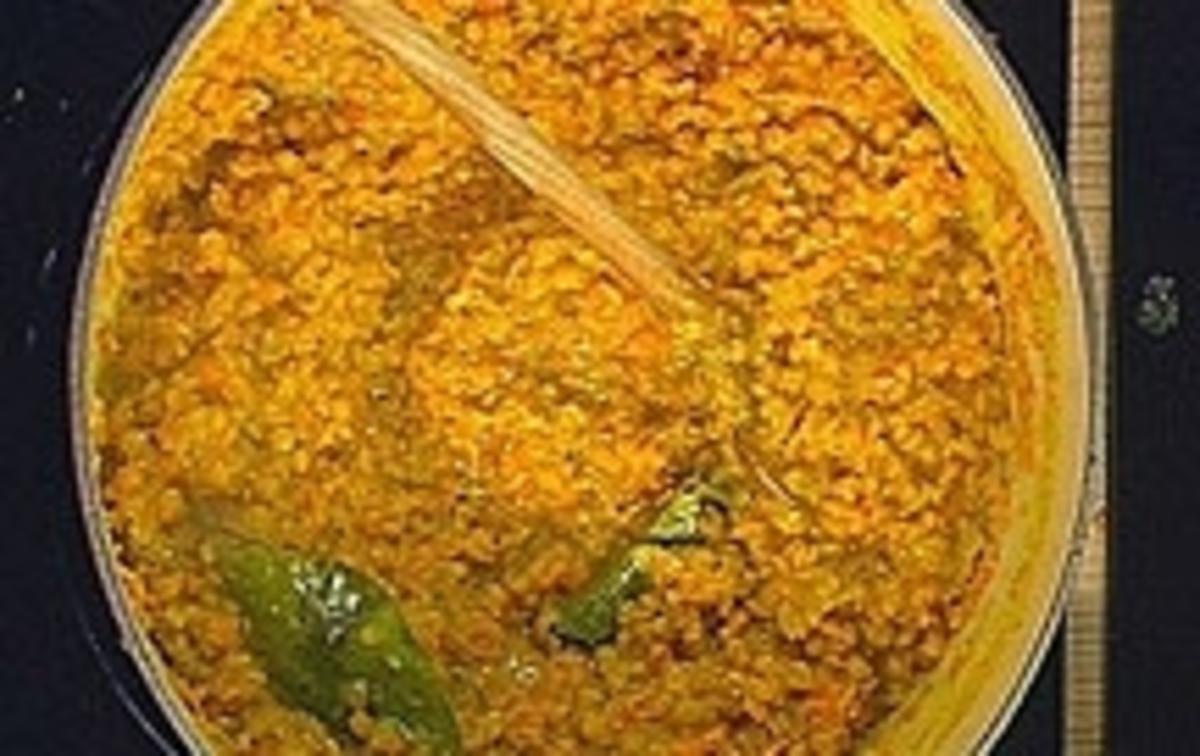 Linsencurry mit Zwiebeln klein und Knoblauch - Rezept mit Bild - kochbar.de
