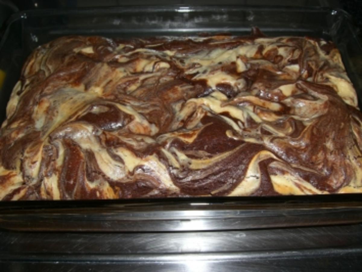 Brownies mit Frischkäse - Rezept