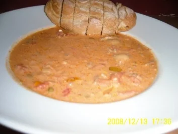 Rezept: Pizzasuppe Pizzasuppe - Rezept