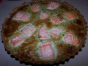 Gorgonzola-Lachs-Tarte - Rezept