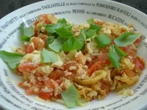 Rezept: Tomaten - Rührei Tomaten - Rührei - Rezept