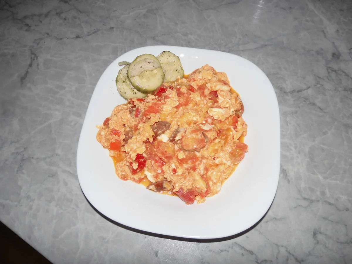 Rezept: Tomaten - Rührei Bild Nr. 5889 Tomaten - Rührei - Rezept - Bild Nr. 5889