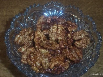 Gebrannte Walnüsse - Rezept