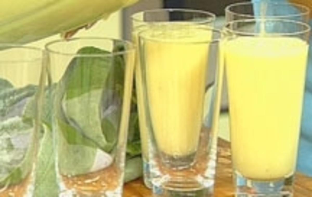 Bilder für Melonen-Bananen-Shake - Rezept