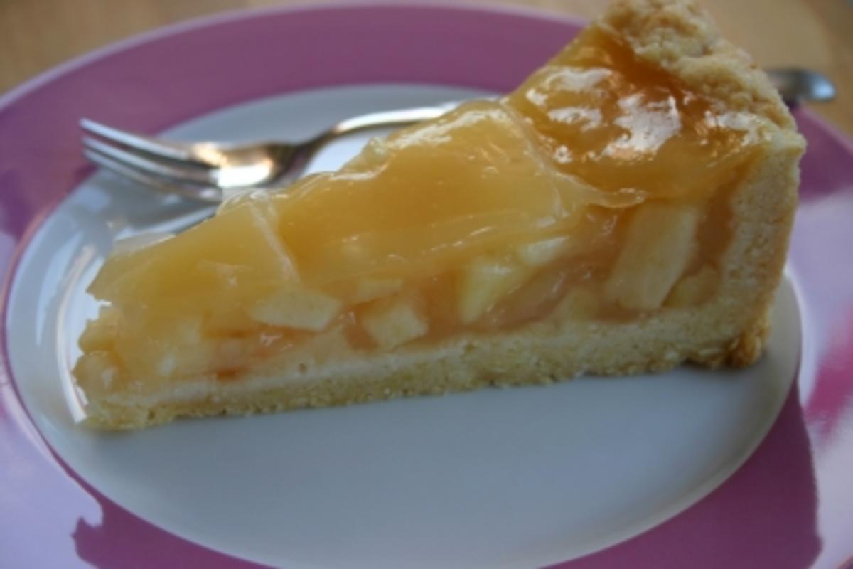 Apfelkuchen mit Schwips - Rezept