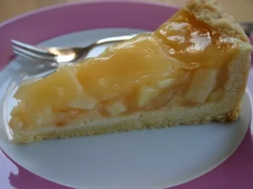 Apfelkuchen mit Schwips - Rezept