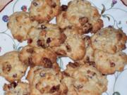 Cranberrie-Cookies - Rezept