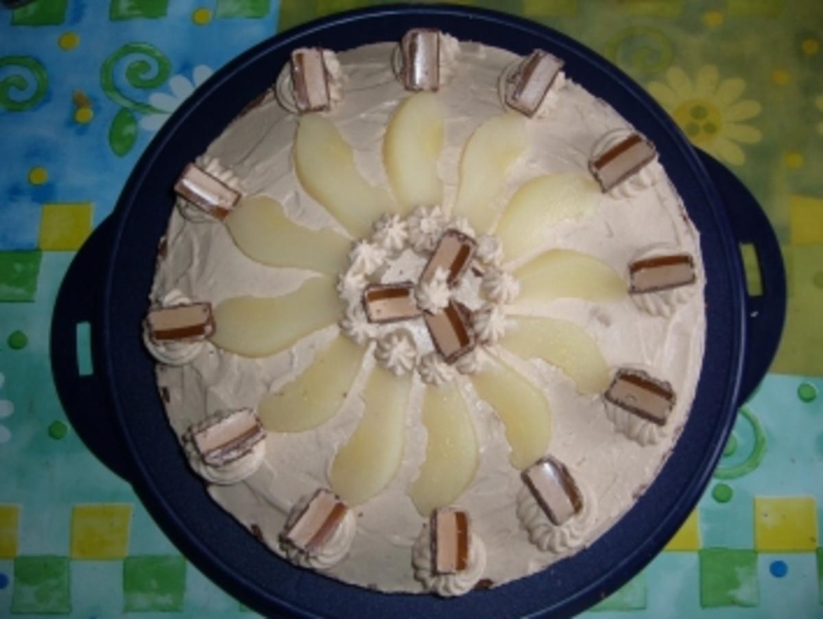 Torten: Mars-Birnen-Torte - Rezept - Bild Nr. 8