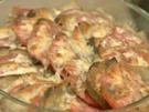 Saftiger Brotauflauf mit Tomaten - Rezept