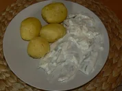 Sahnehering mit Pellkartoffel - Rezept