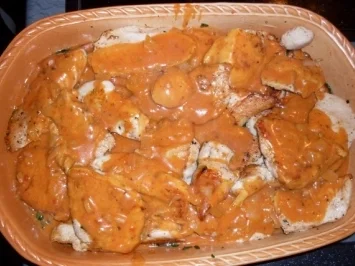 Puterschnitzel auf Spinatbett - Rezept