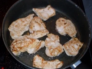 Puterschnitzel auf Spinatbett - Rezept